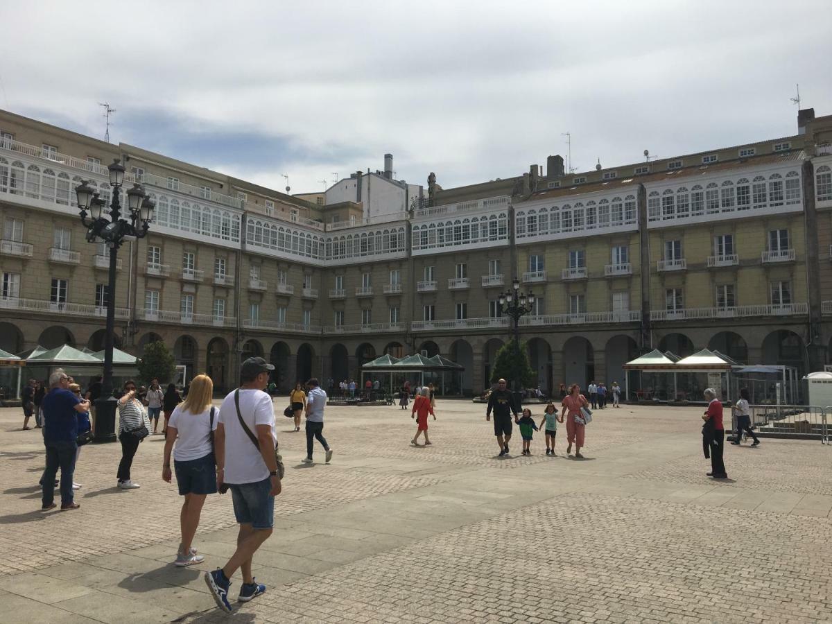 Precioso Apartamento Nuevo En El Centro De A Coruna! 외부 사진